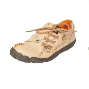 TMA EYES Five Finger Sole Side Lace-up Leather Women Casual Shoes